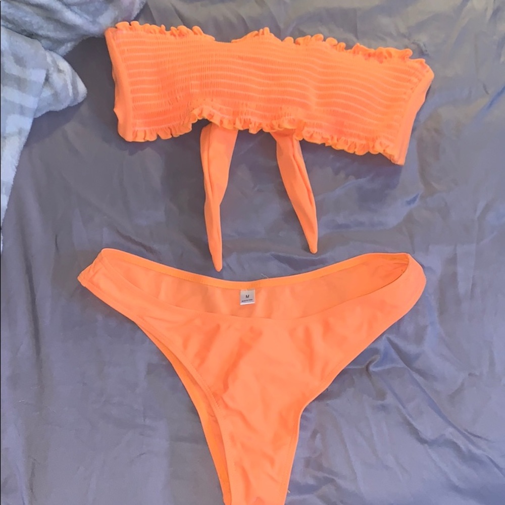 Bandeau bathing suit